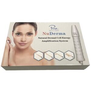 NuDerma Natural Dermal Cell Energy Amplification System Skin Therapy Wand NIB